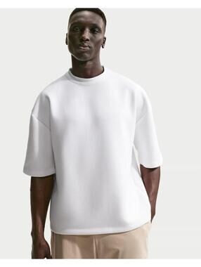 Nike 24.7 ImpossiblySoft Men's Dri-FIT Short-Sleeve Top Mens XL White